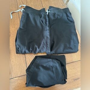 Figs “THE SET” :Catarina One Pocket Scrub Top XLP + Zamora Jogger Scrub Pants LP